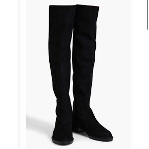 Black Over-the-Knee Women's Boots